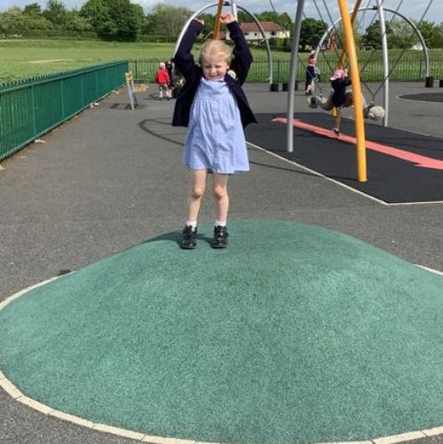 We had fun exploring the Biddulph Valley Way followed by a trip to the playground and a picnic in the sun.